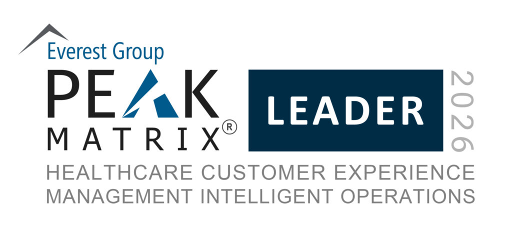 Healthcare CXM Intelligent Operations PEAK Matrix